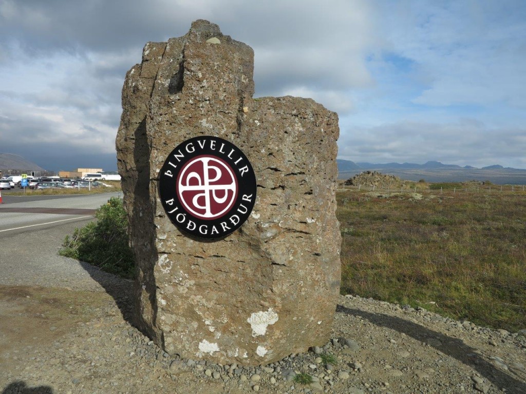 Gjorde ett snabbstopp i Tingvellir NP som vi skulle till igen nästa dag.