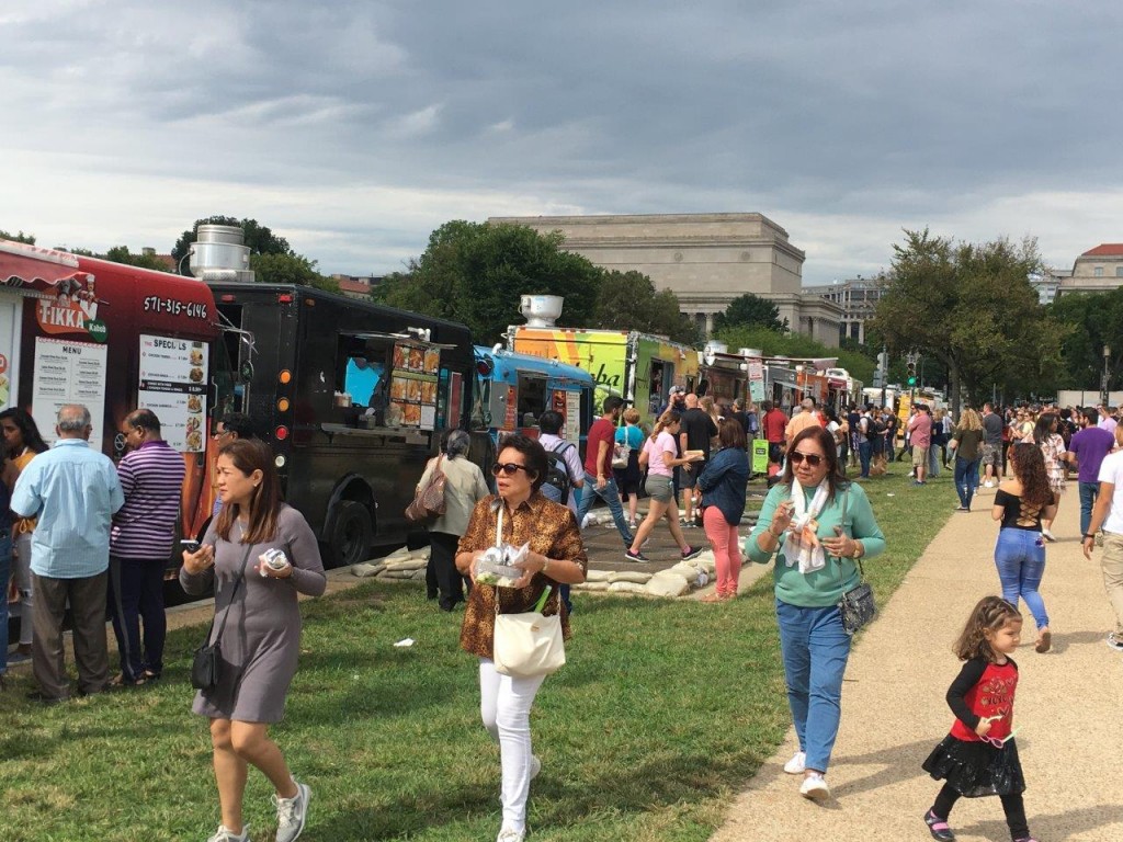 Hur många food trucks somhelst